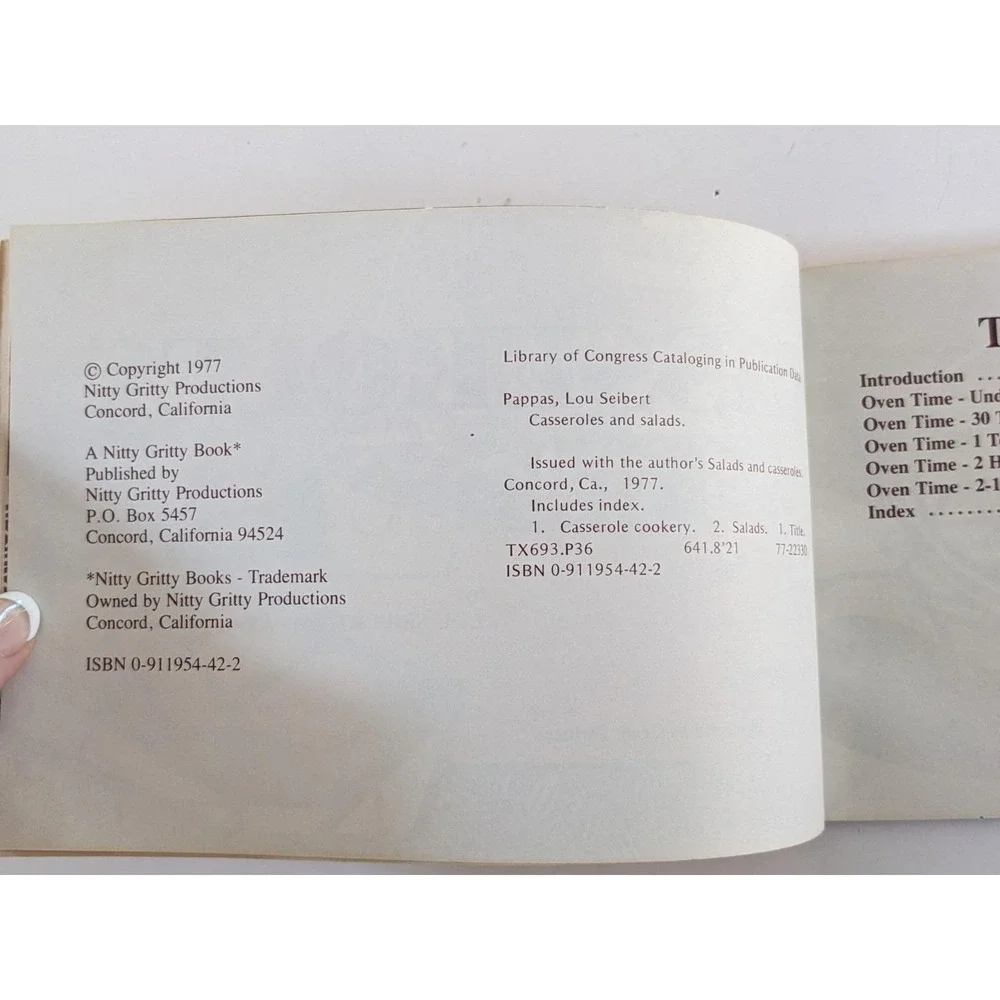 N/A title casseroles